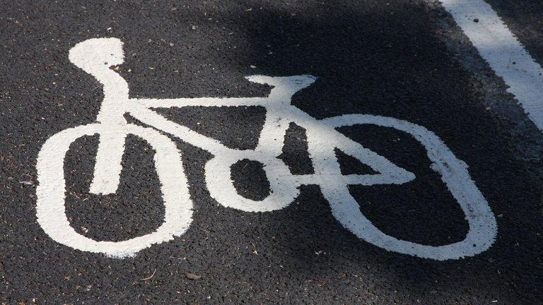 generic cycle route sign