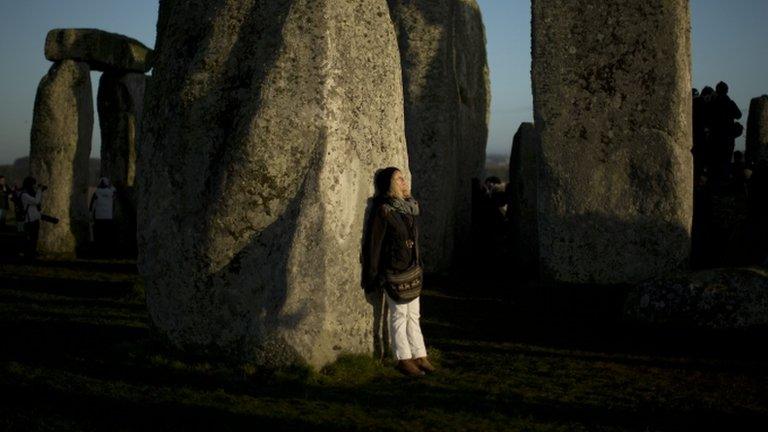 Winter solstice at Stonehenge