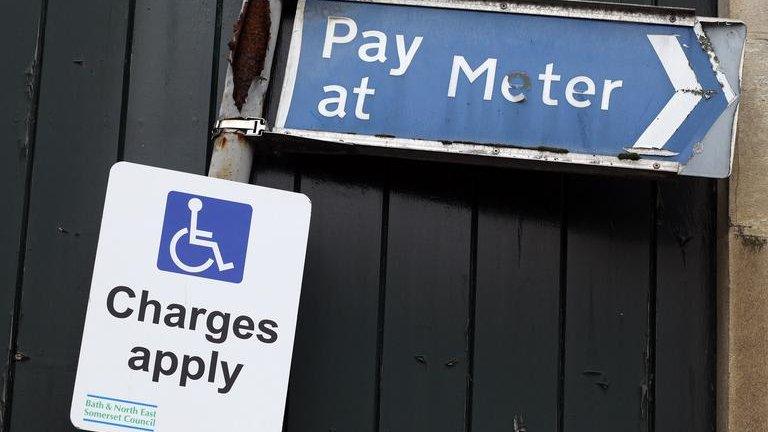 Parking charges in Somerset