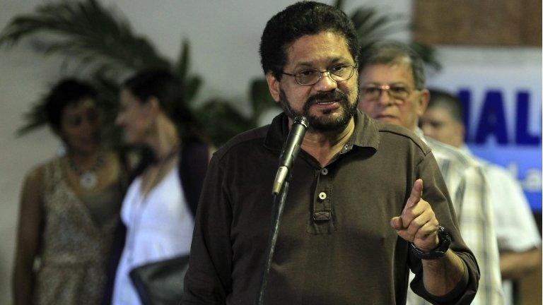 Colombia's Farc negotiator Ivan Marquez