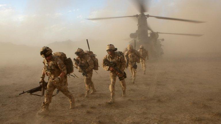 British soldiers in Afghanistan