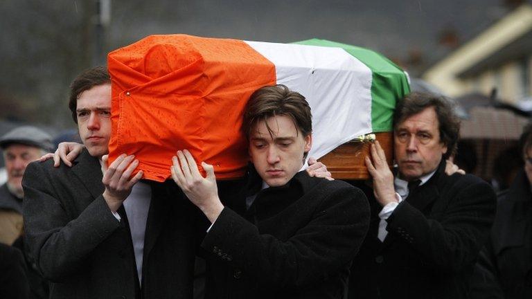 Dolours Price funeral in Belfast