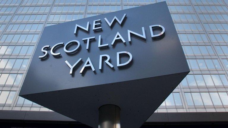 New Scotland Yard sign