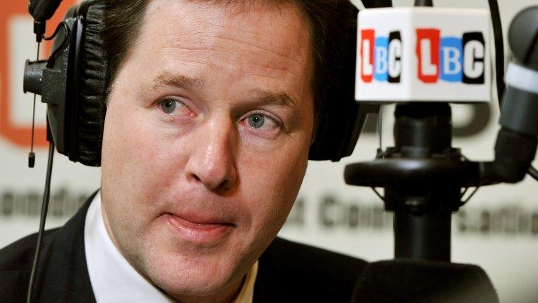 Nick Clegg on LBC