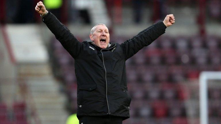 Inverness Caley Thistle manager Terry Butcher