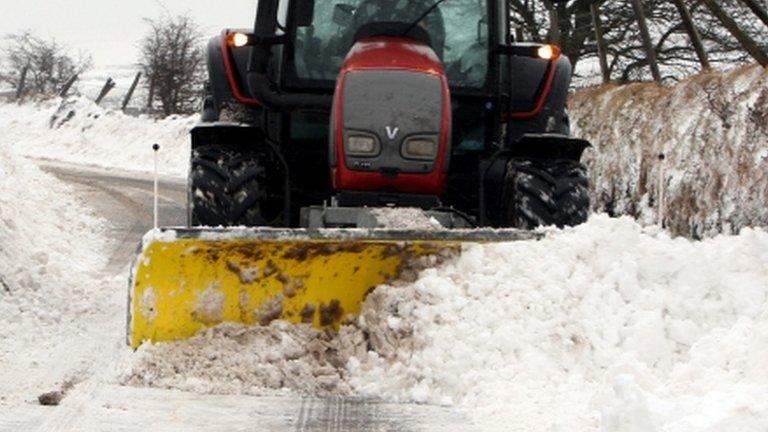 Snow plough