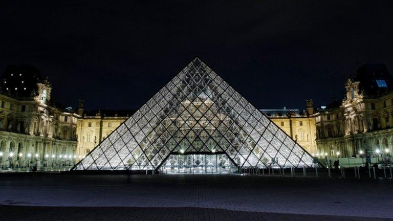 The Louvre in Paris