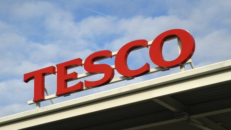 Tesco sign