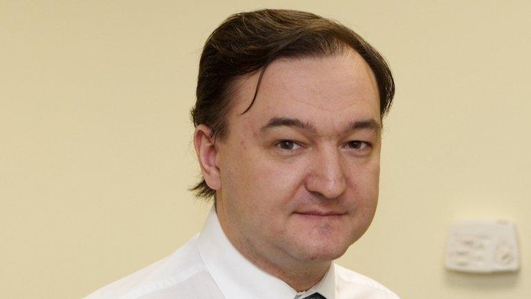 The late Sergei Magnitsky, who died in custody in Russia while investigating corruption (image from 2006)