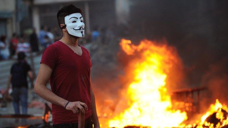 Protester in Istanbul