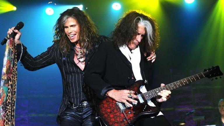 Steven Tyler and Joe Perry