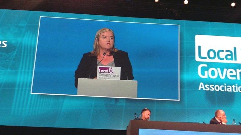 Louise Casey at the LGA conference