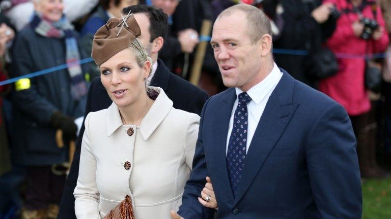 Zara Phillips and Mike Tindall