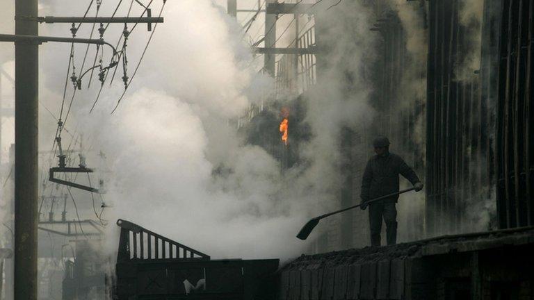 Factory furnace, China (Getty Images)