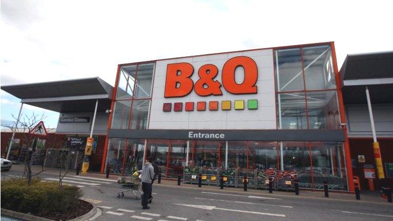 B&Q store