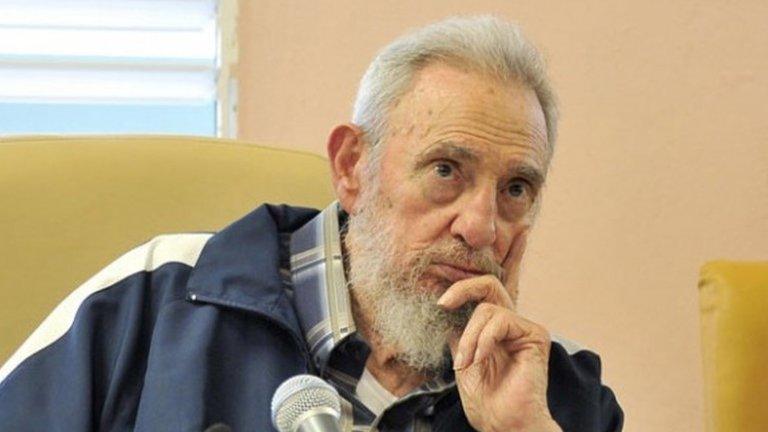 Fidel Castro, official photo, 9 April 2013