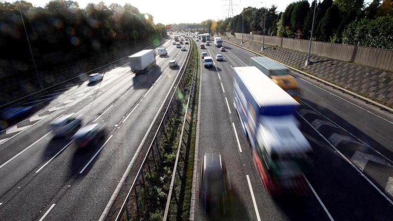 Motorway traffic