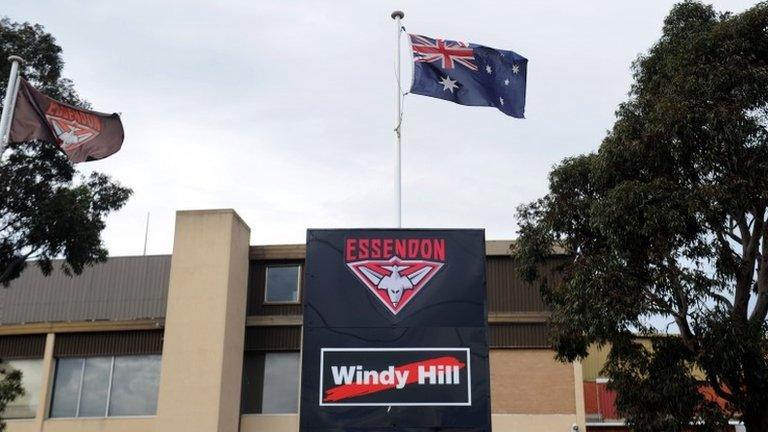 Essendon Football Club's home ground in Melbourne