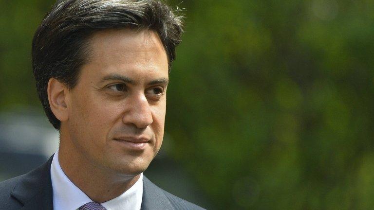 Labour leader Ed Miliband