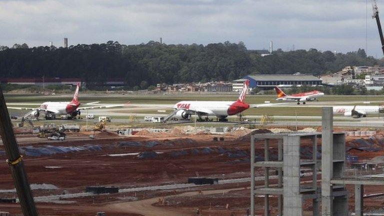 Guarulhos airport, Sao Paulo, 26 Sep 13