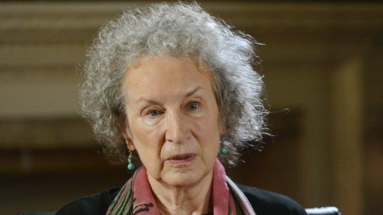 Canadian writer Margaret Atwood on 27 August 2013