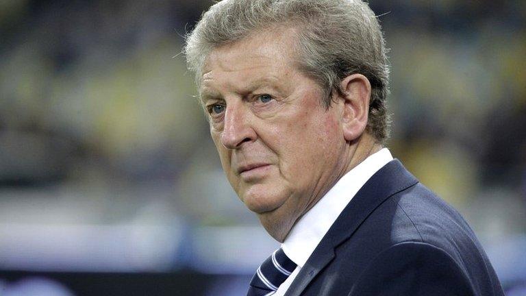 England manager Roy Hodgson