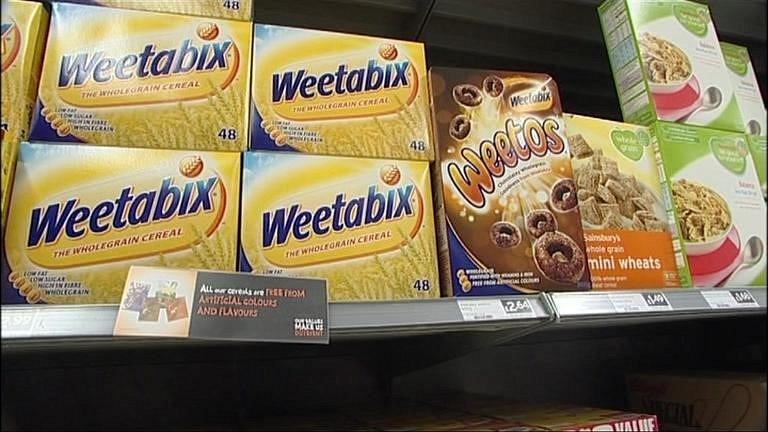 Weetabix boxes