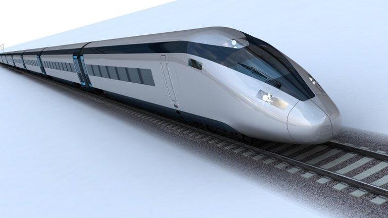 Potential HS2 train design