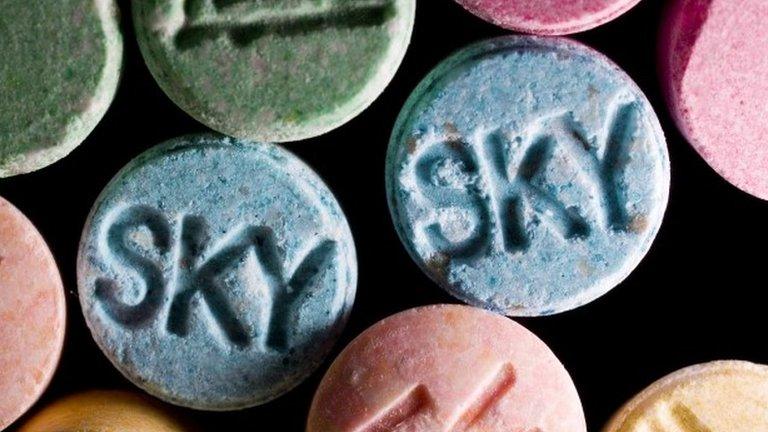 Ecstasy tablets (file image)