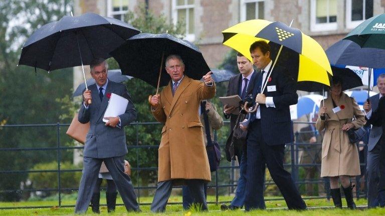 Prince of Wales at Poundbury