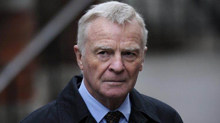 Max Mosley (file photo)