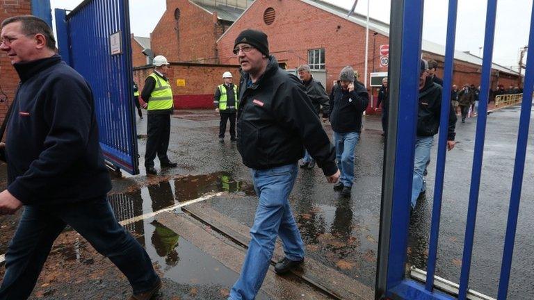 Workers at Govan