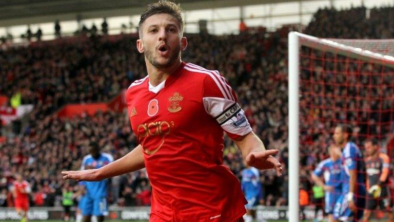 Southampton's Adam Lallana