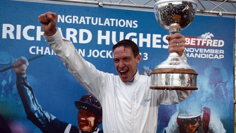 Champion jockey Richard Hughes