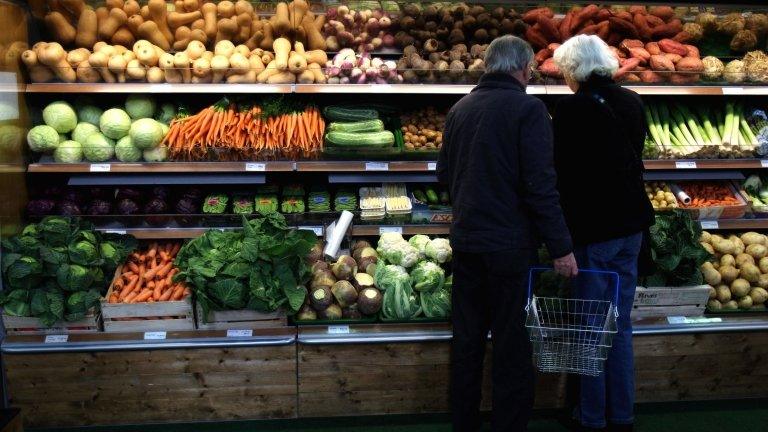 Supermarket shoppers