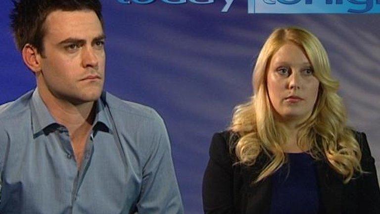 Mel Greig and Michael Christian