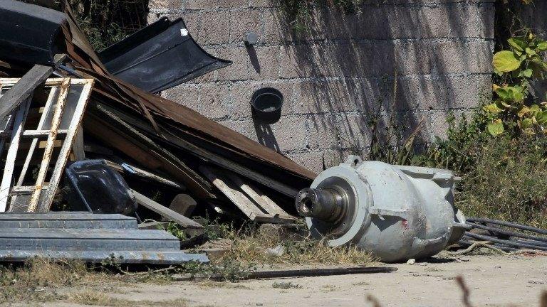 Container with radioactive material in Mexico