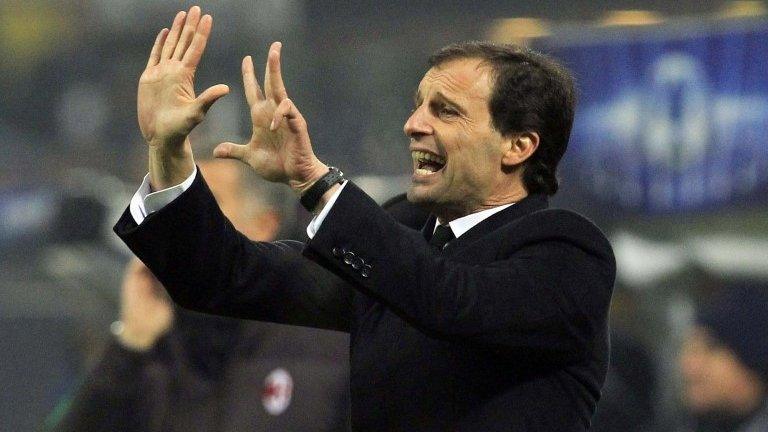 AC milan manager Massimiliano Allegri