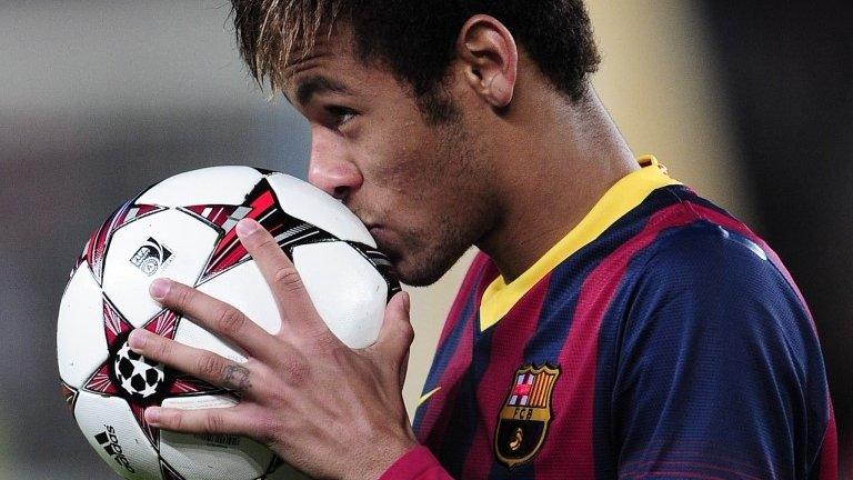 Barcelona striker Neymar