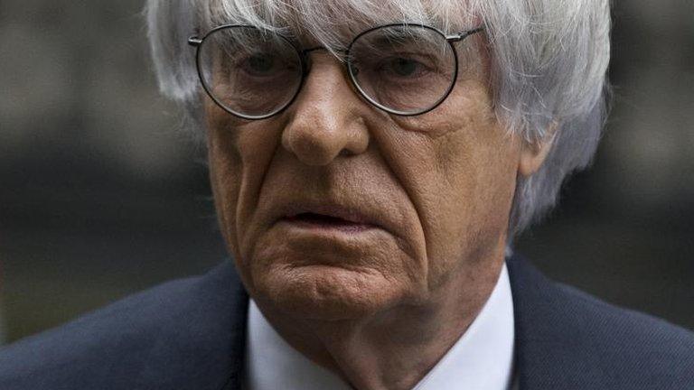 Bernie Ecclestone outside the High Court on 11 November 2013