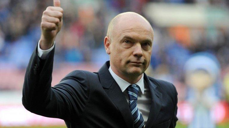 Wigan manager Uwe Rosler