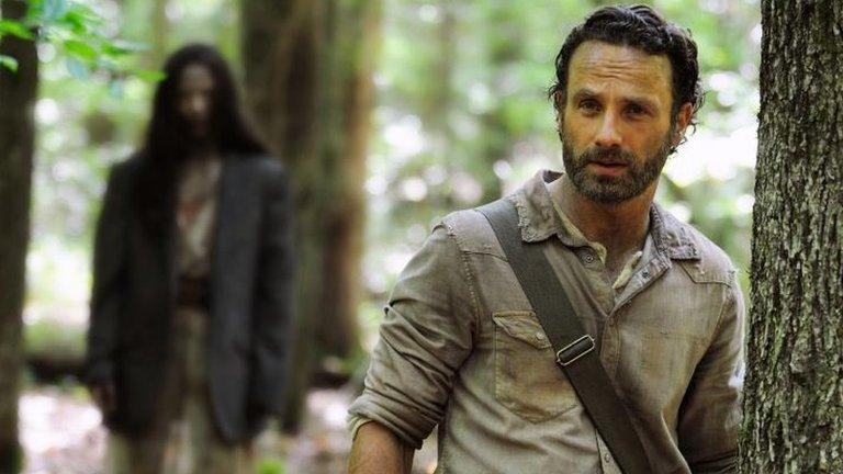 Andrew Lincoln, series four of The Walking Dead