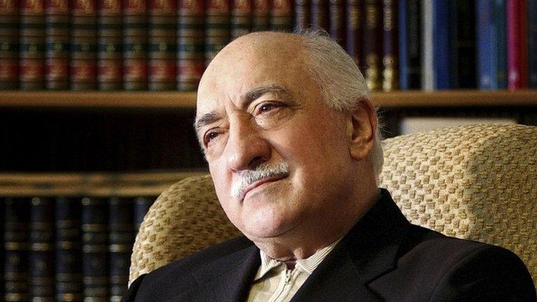 Fethullah Gulen at his residence in Saylorsburg, Pennsylvania, December 2004