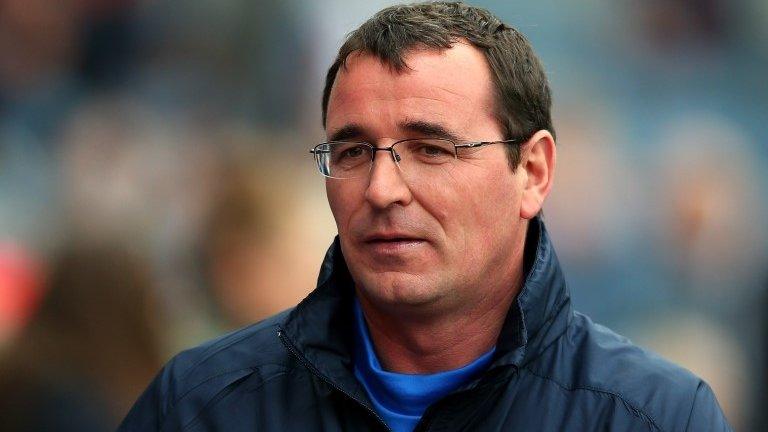 Blackburn manager Gary Bowyer