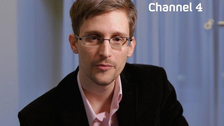 Edward Snowden on Channel 4, 25 Dec