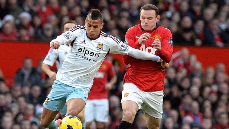 Ravel Morrison and Wayne Rooney