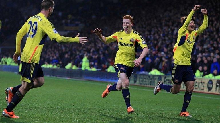 Sunderland celebrate