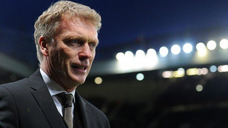 Manchester United manager David Moyes