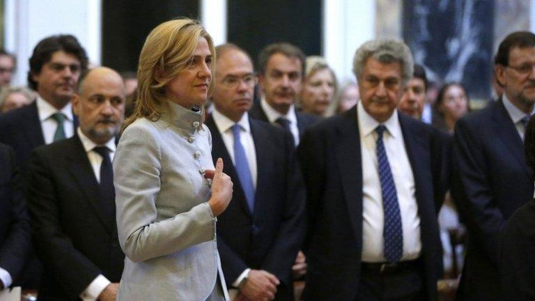 The Infanta Cristina at a Mass in Madrid, 20 June 2013