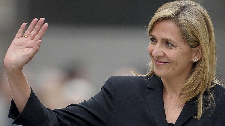 Spain's Princess Cristina in 2010